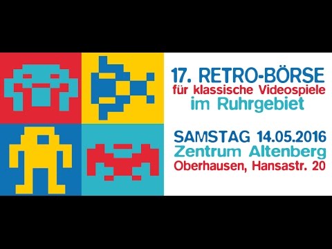 Retro-Börse in Oberhausen •• Mai 2016 Teil 1 ∆ Spydermaniac