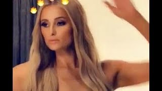 Paris Hilton strips COMPLETELY topless 10 March 2018 | Social Diva