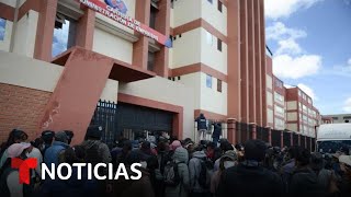Investigan fatal accidente en universidad boliviana | Noticias Telemundo