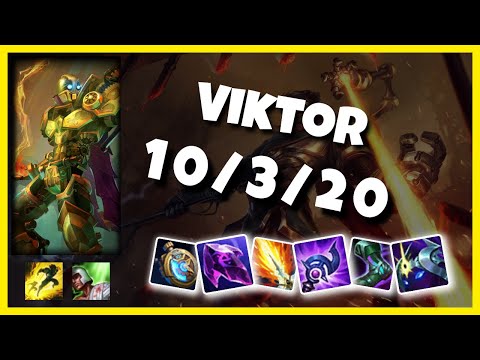 Viktor vs Jhin KOREAN Challenger BOT (10/3/20) Gameplay Replay - Patch 10.23