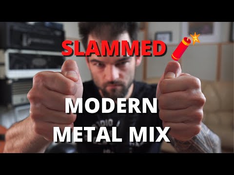 Here's How to Get a SMASHED Modern Metal / Metalcore Mix That Won't Sound Amateur