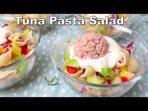 Tastiest Home-Made TUNA PASTA SALAD | In 15 Minutes How to Make The Best Salad as a Dinner or Lunch