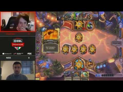 Hearthstone - Duncan vs Ness -  ESL UK Premiership Spring 2017 - Week 2