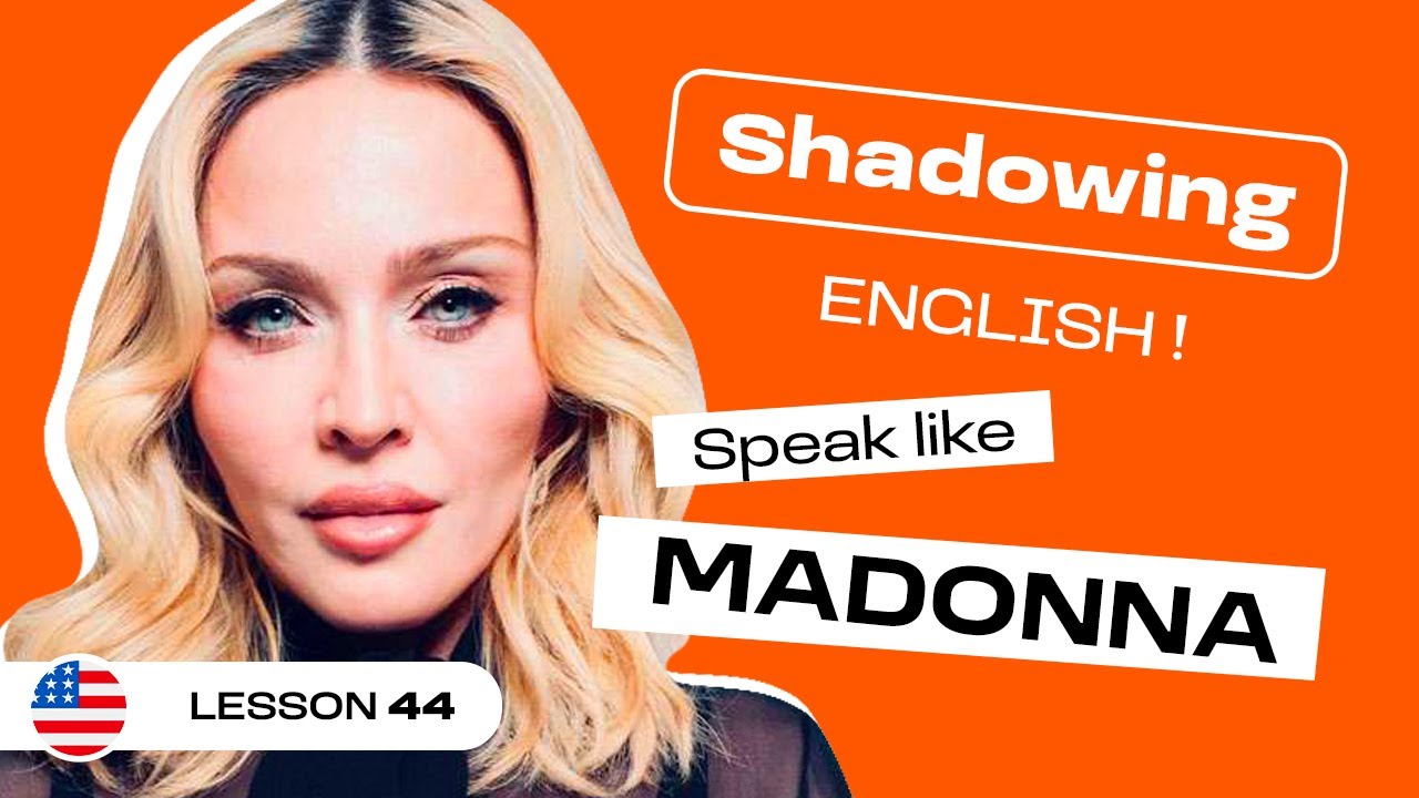 A Powerful Life Lesson on Forgiveness by Madonna | English Shadowing (lesson #44)