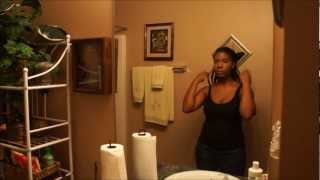 Natural Hair: Yarn Braid Style 3