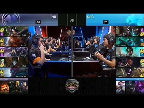 MIL vs ROC Game 3 Highlights - MILLENIUM vs ROCCAT 2017 EULCS PROMOTION TOURNAMENT