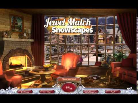 Jewel Match Snowscapes Level 1
