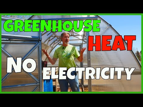 How to Heat a Greenhouse Without Electricity
