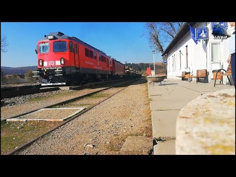 LDE2100 60-1702-9&LEMA 480 005-4 & Tren Militar DB Cargo Military Train in Munții Apuseni Mountains