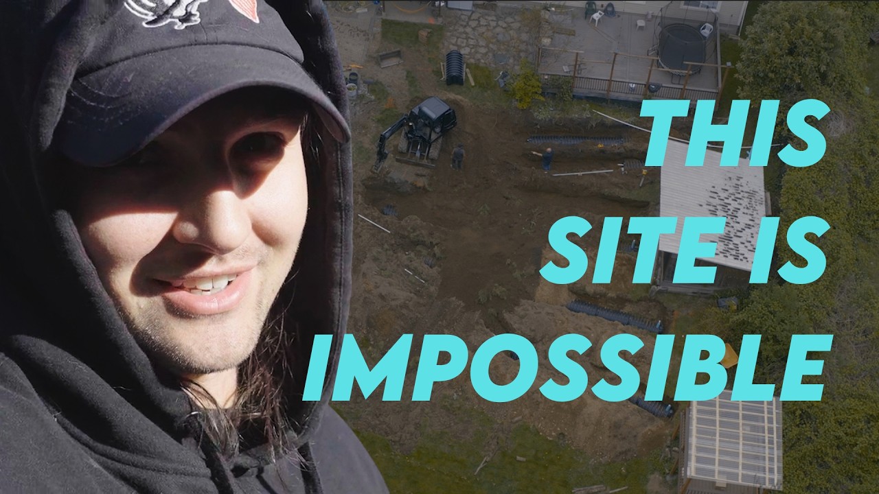 Hard-conditions septic build in winter weather