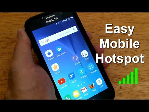 How to create a Mobile Hotspot Cell Smartphone (Android) - Free & Easy