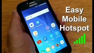 How to create a Mobile Hotspot Cell Smartphone (Android) - Free & Easy