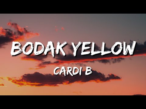 Bodak Yellow Cardi b Lyrics (Lyrics/Letra)(Said little bitch, you can't fuck with me)