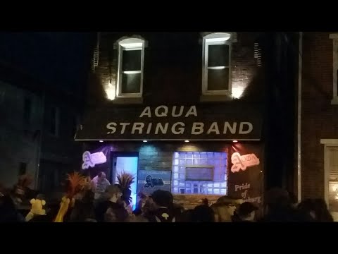Aqua String Band Comes Home after The 2019 Mummers Parade