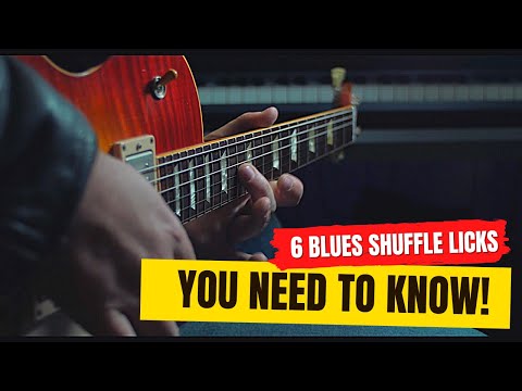 6 Shuffle Blues Guitar Licks You Should Know! (+TABS)