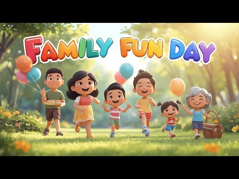 Family Fun Day Song | Kids Cartoon | Nursery Rhymes & Kids Songs