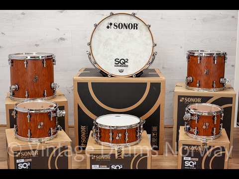 Sonor SQ2 2026 - Medium Maple - Bubinga Semi Gloss image 26