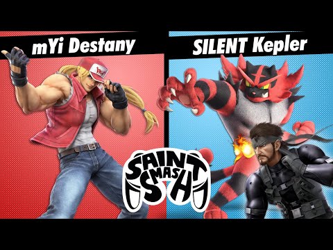 Saint Smash #4 - Grand Final - mYi|Destany (Terry) VS. SILENT|Kepler (Incineroar/Snake)