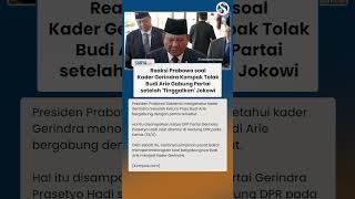 Prabowo Bereaksi soal Kader Gerindra Kompak Tolak Budi Arie Gabung setelah Tinggalkan Jokowi