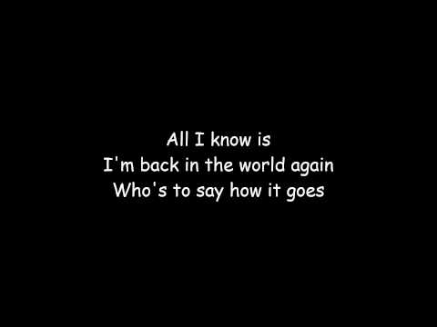 David Gray - Back In The World [Lyrics] HD