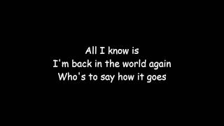 David Gray - Back In The World [Lyrics] HD