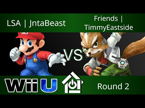 Typo House Macon 5/16/17 - LSA | JntaBeast (Mario) vs TimmyEastside (Fox) - Smash 4 Round 2