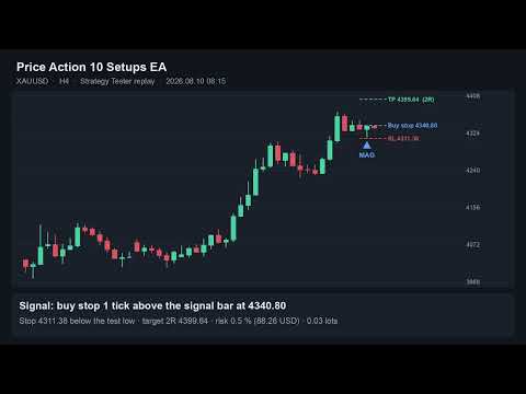 Video Price Action 10 Setups EA