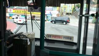 preview picture of video 'No.2 bus driving Busan, Korea'
