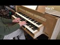 Three Pieces for Organ by William Walton