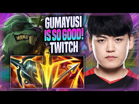 GUMAYUSI IS SO GOOD WITH TWITCH! - T1 Gumayusi Plays Twitch ADC vs Lucian! | Season 2022