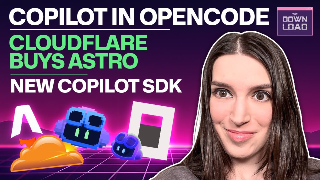The Download: Cloudflare buys Astro, Copilot in OpenCode, Game Off winners & more