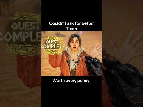 Bless her Alma tries picking me up #mhwilds #monsterhunter #mhw #alma #gemma #gaming