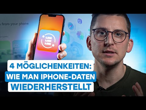 4 Möglichenkeiten: Wie man iPhone-Daten wiederherstellt | Dr.Fone