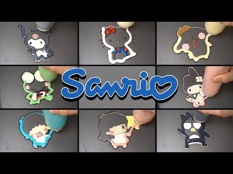 Sanrio Pancake Art - Hello Kitty, Kuromi, My Melody, Keroppi etc...