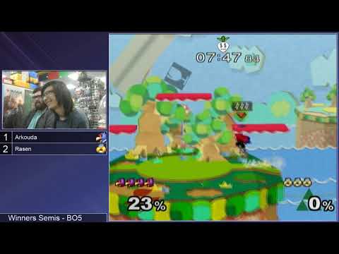 GSS 108 SSBM - Arkouda (Falco) vs. Rasen (Sheik) - Melee WSF
