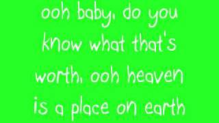 Ashley Tisdale- Heaven is a Place on Earth with lyrics