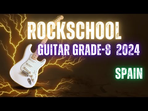 Spain  RockSchool Grade 8 Guitar #guitarmusic   #music   #grade  #grades