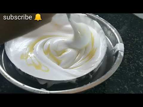 Homemade vannilla ice cream Recipe only 3 ingredients🍦😋 // No egg - No ice cream machine...