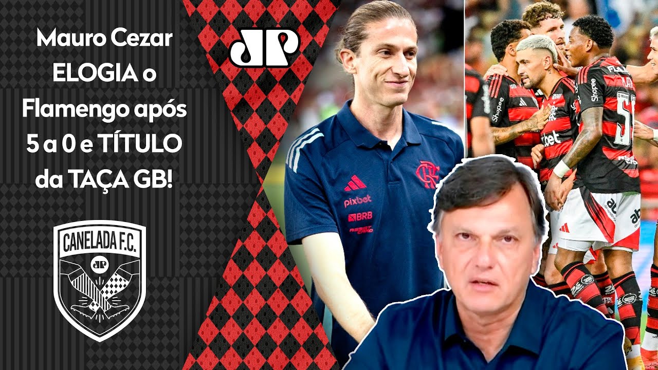 "FOI AVASSALADOR! Gente, a FORMA como o Flamengo JOGA com o Filipe Luís..." Mauro Cezar ELOGIA!
