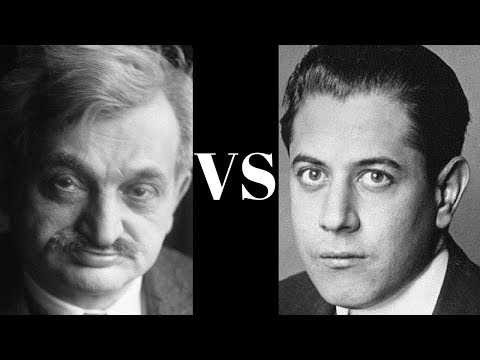 Chess Strategy: Evolution of Style #55a : Lasker vs Capablanca 1/2 - Ruy Lopez Exchange (C68)
