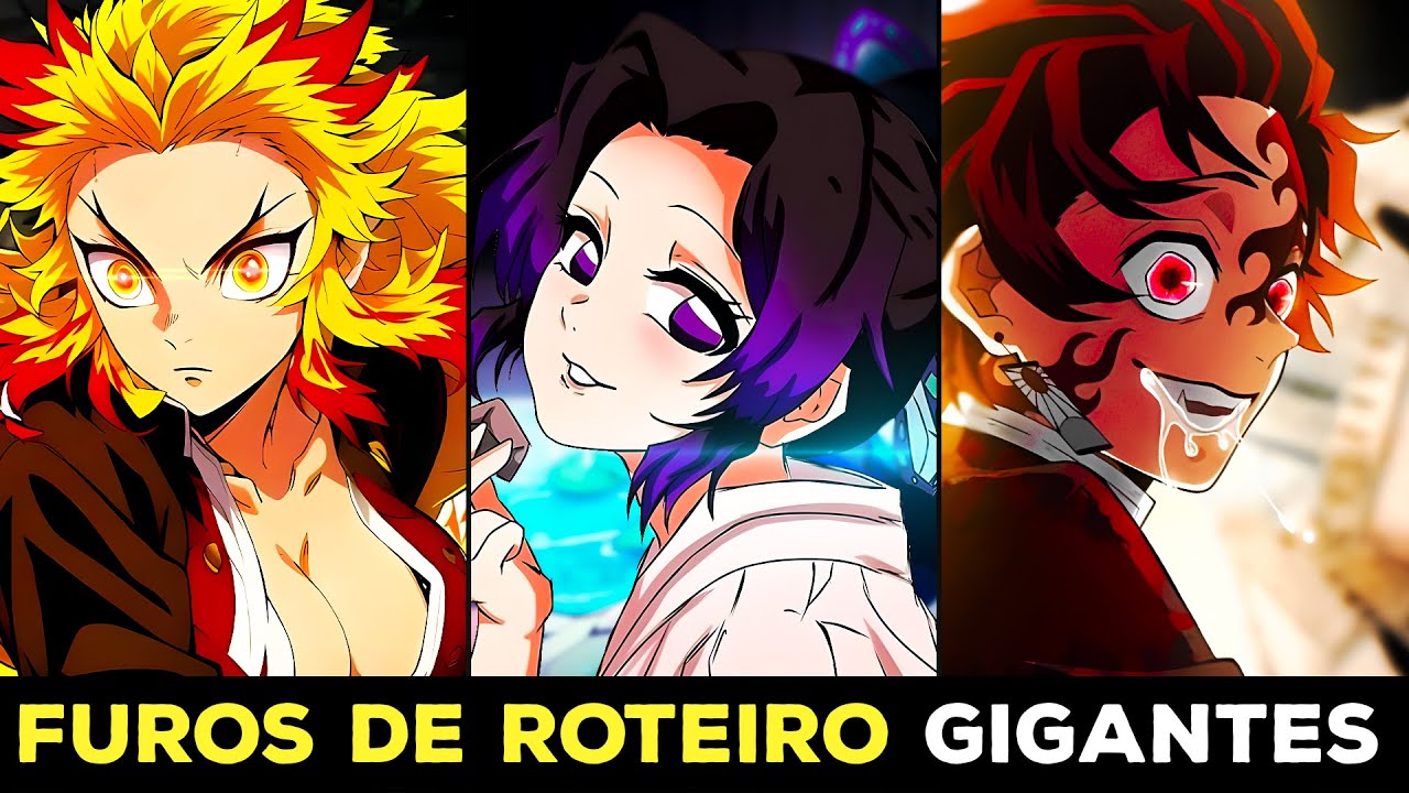 FUROS DE ROTEIRO BIZARROS em Demon Slayer - Kimetsu no Yaiba