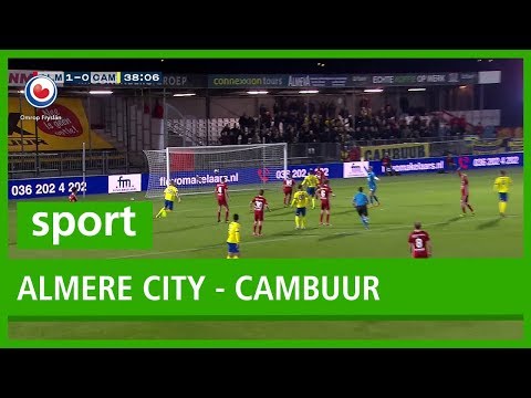 VOETBAL: Cambuur tegen Almere City