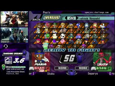 Counterpicking Halloweenies Pools - Stoks (Mario) vs Separys (Lucario)