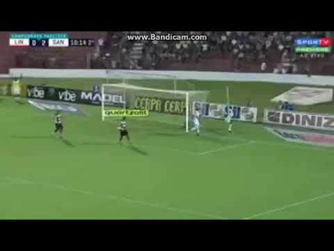 Gol de Arthur Gomes !! Linense 0x3 Santos
