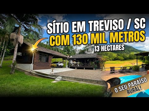 Sítio à Venda em Treviso - Santa Catarina - 130 mil metros 13 Hectares 