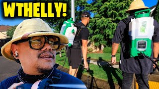 Helping neighbors lawns in summer 🥵 LAWN RENO RESULTS AND FAILS 😬