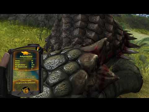 Carnivores  Dinosaur Hunt - Hunting Ankylosaurus - PS4 Pro - No Commentary