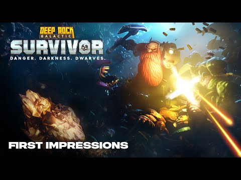 Survive & Mine - Deep Rock Galactic: Survivor First Impressions (PC 4K 60FPS)