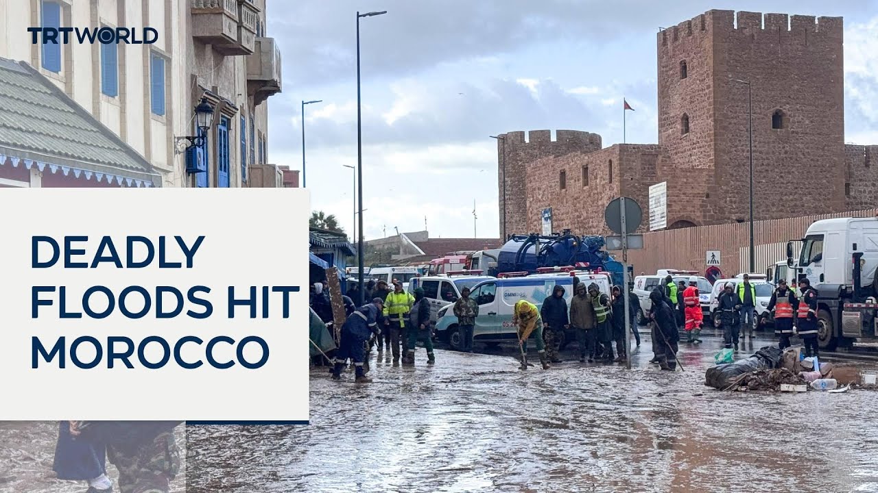 Deadly flash floods hit Safi on Morocco’s Atlantic coast