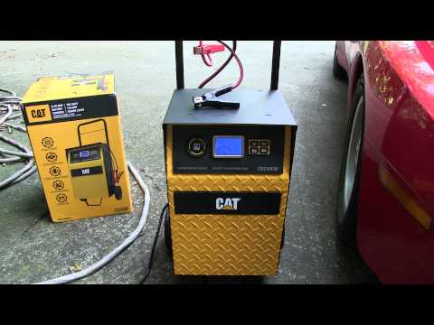 CAT 12 Volt Wheeled Autmatic Battery Charger, Model CBC40EW